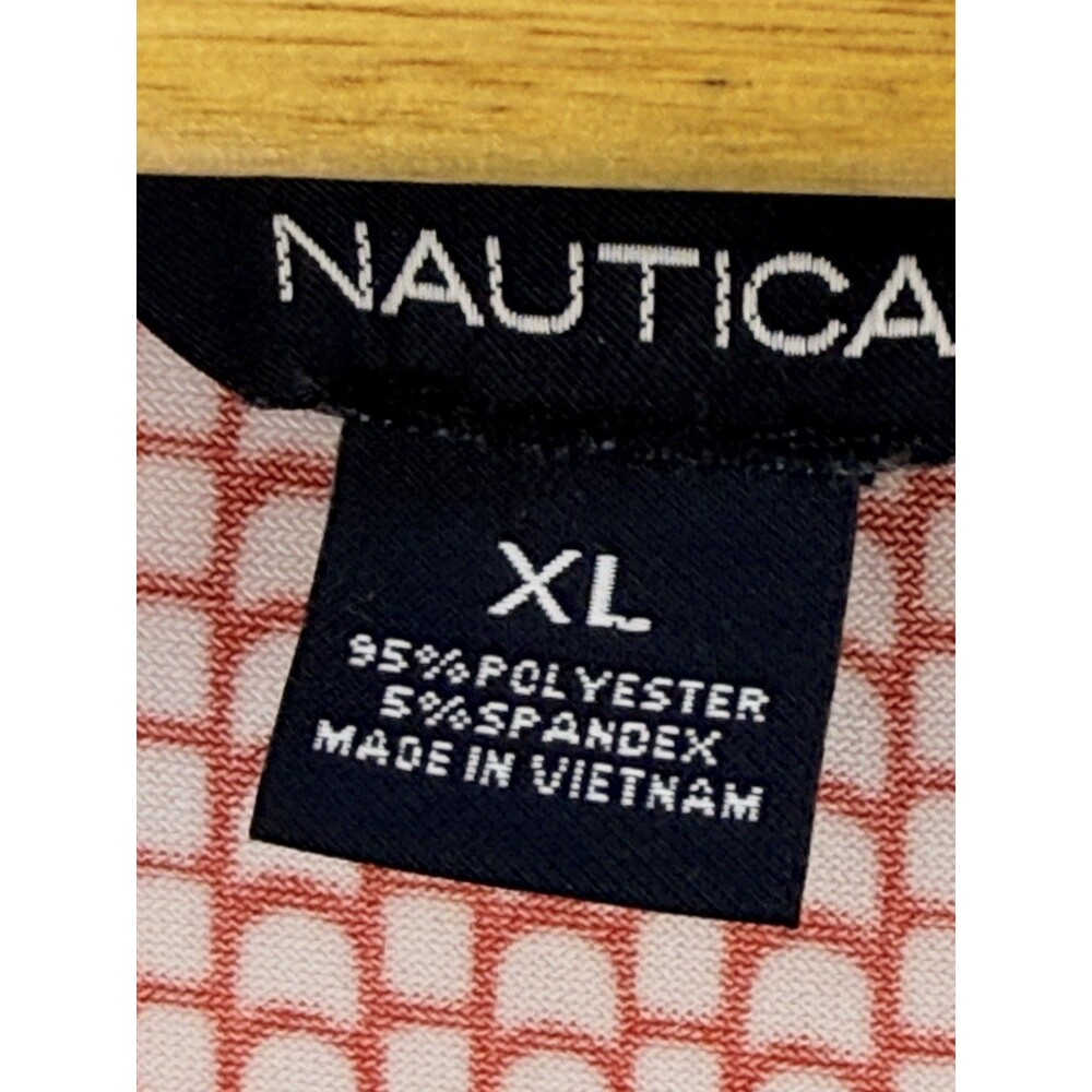 Nautica Women’s Red White Sleeveless Blouse Top XLarge - Picture 8 of 8